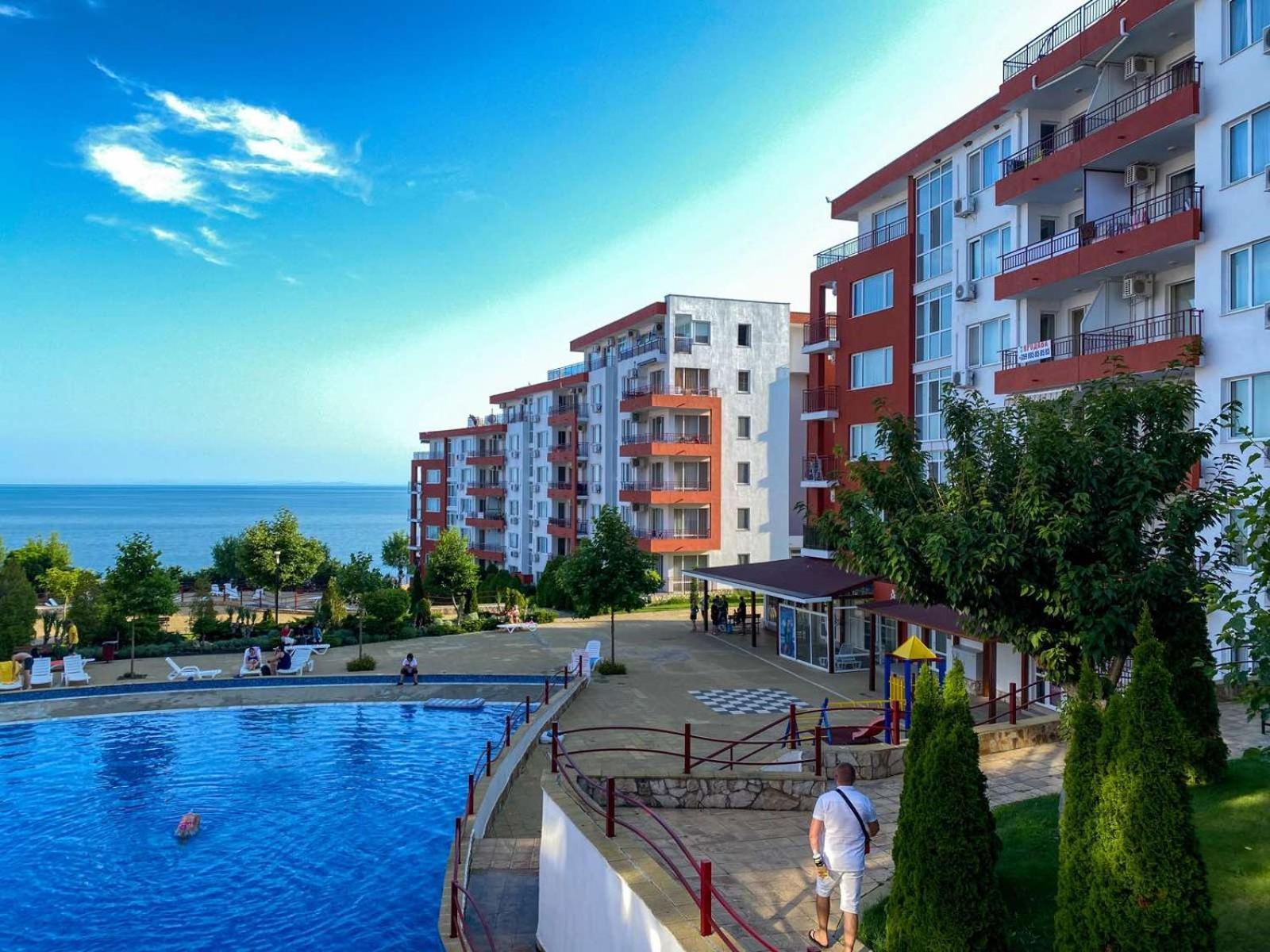 Panorama Fort Beach, Фамилно Студио Deluxe Sveti Vlas Eksteriør bilde